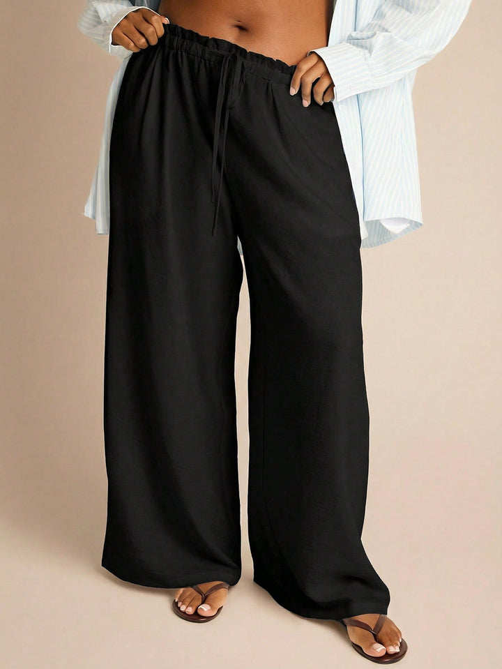 Pantaloni SHEIN, negru