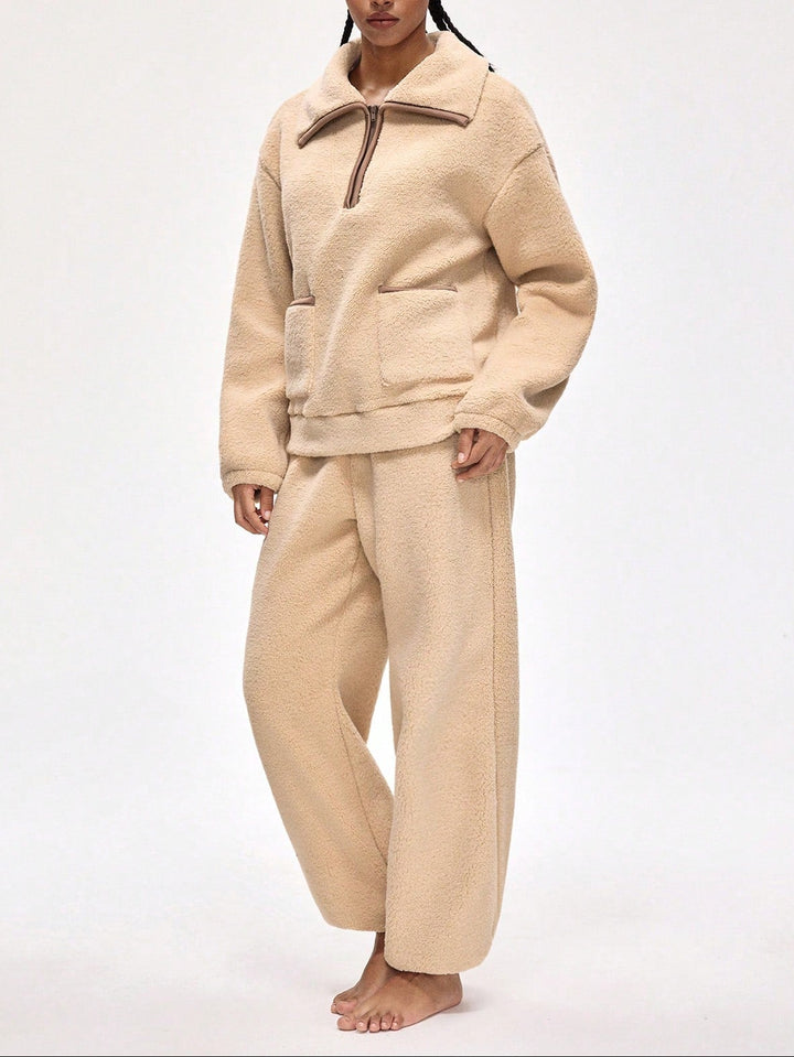 SHEIN együttes, bézs