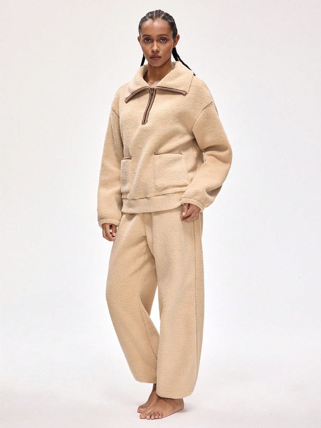 SHEIN pizsama szett, khaki