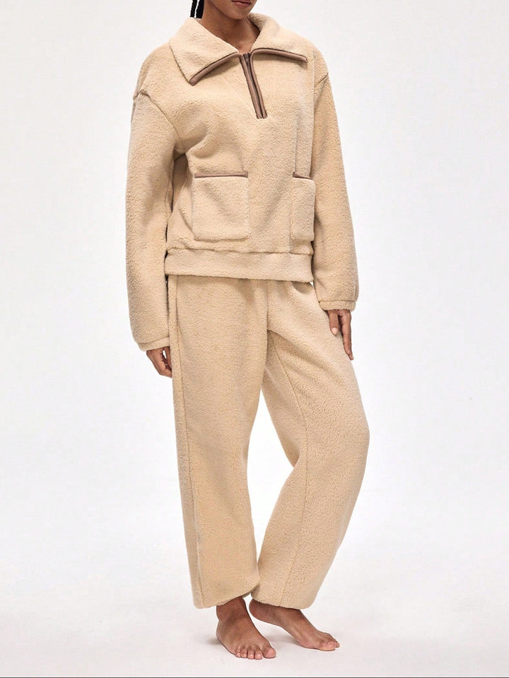 SHEIN együttes, bézs