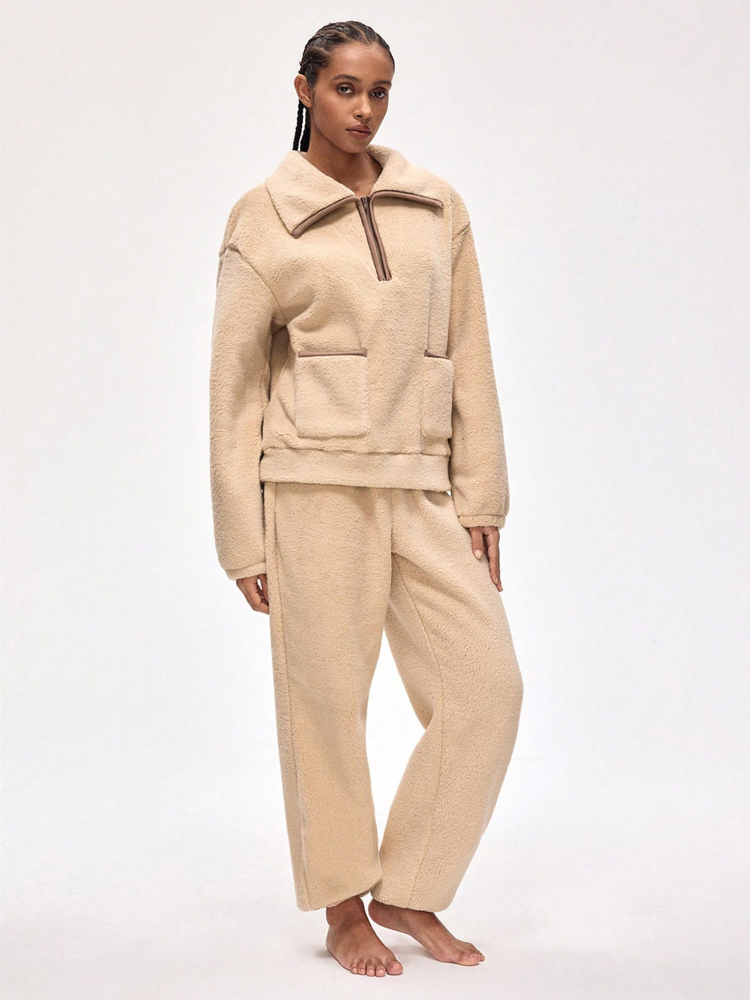SHEIN pizsama szett, khaki