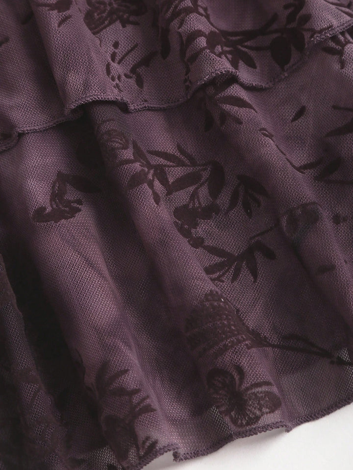 Rochie scurtă SHEIN, mov