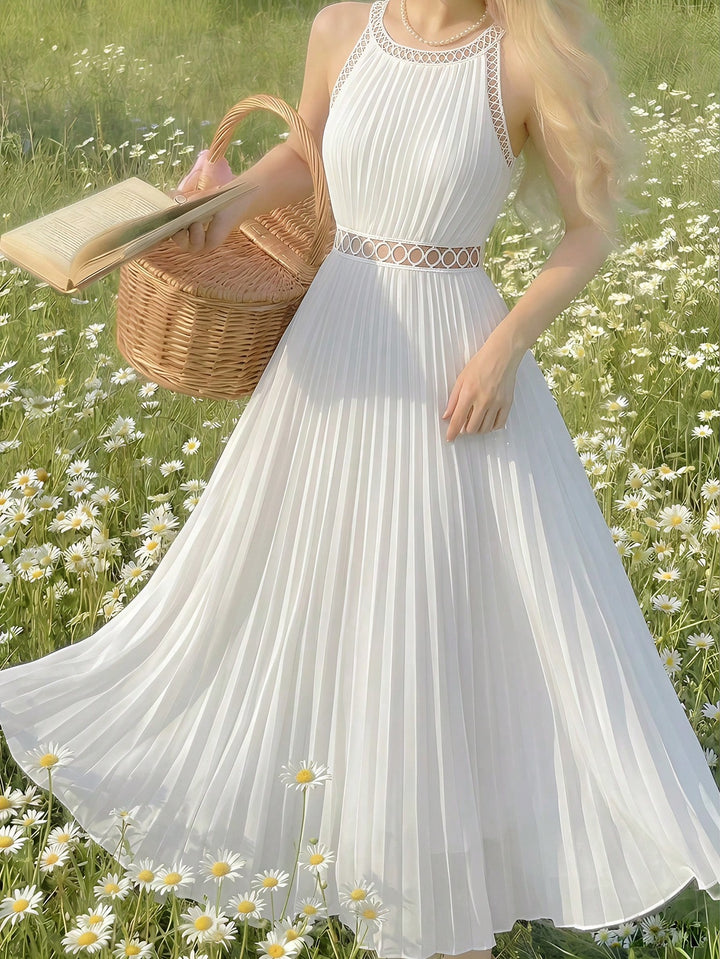 Rochie maxi SHEIN, alb