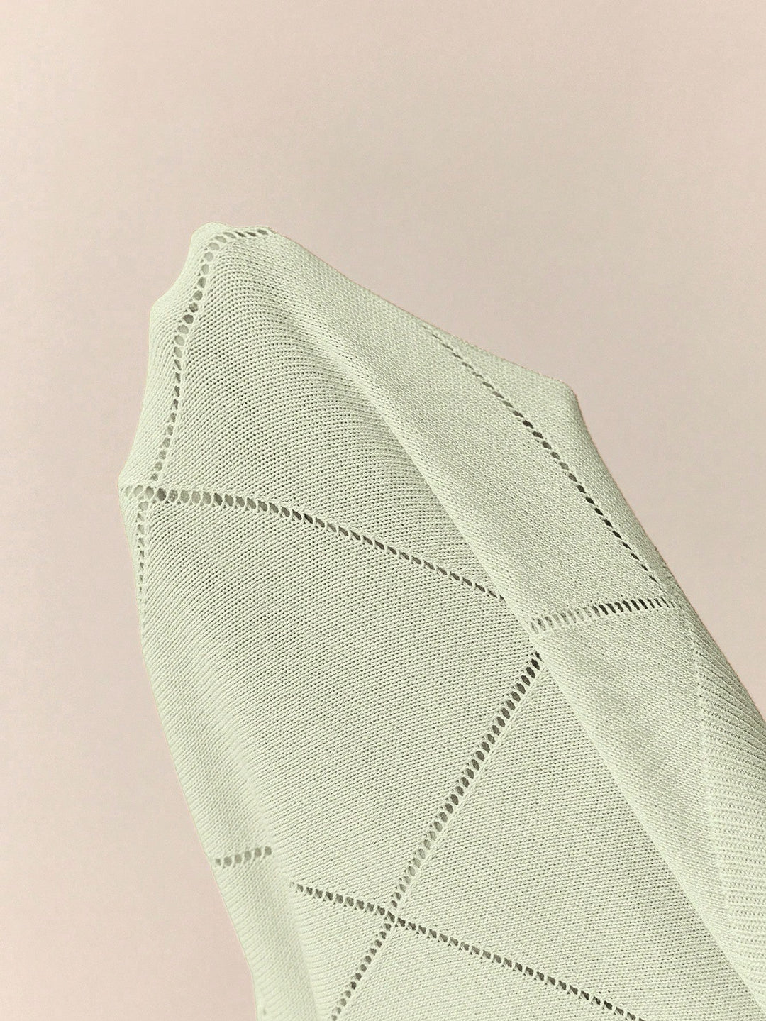 Top tricotat SHEIN, verde