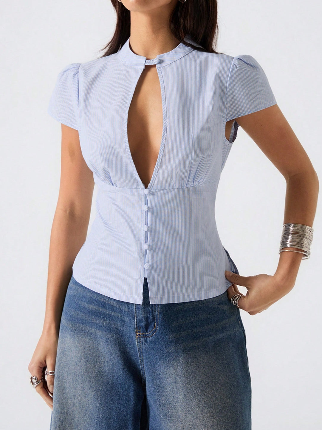 Bluza SHEIN, albastru