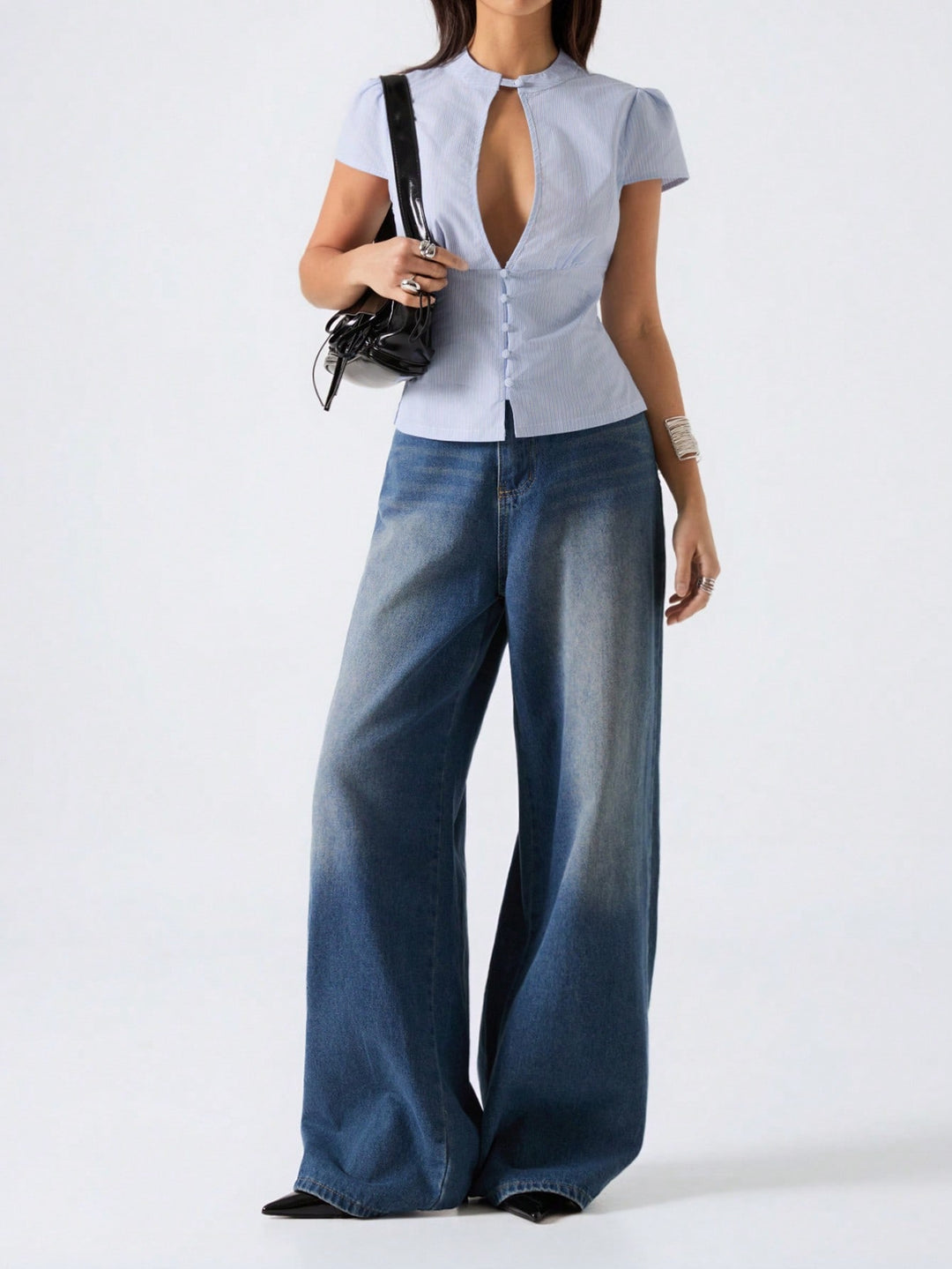 Bluza SHEIN, albastru