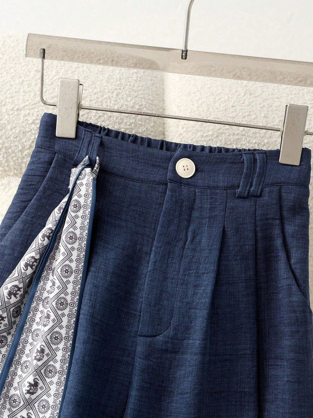 Pantaloni SHEIN, albastru