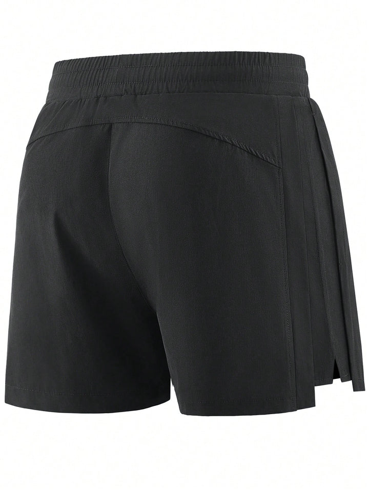 Pantaloni scurți SHEIN, negru