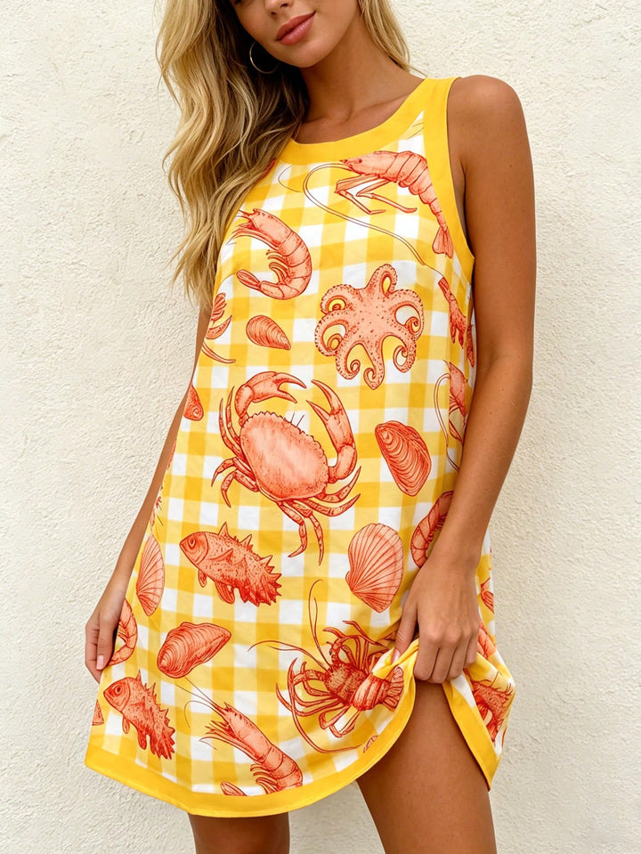 Rochie scurtă SHEIN, mix culori
