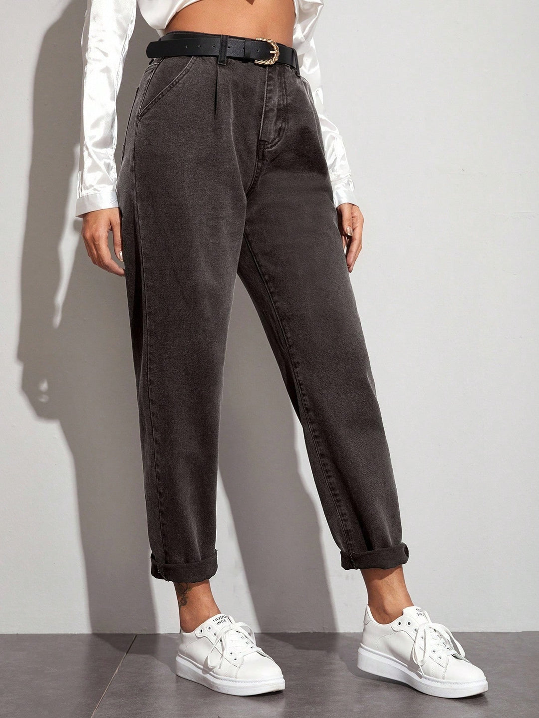 Jeans SHEIN, gri