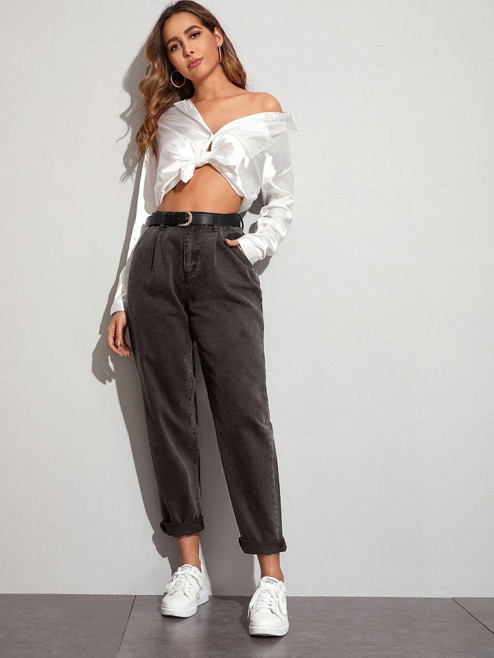 Jeans SHEIN, gri