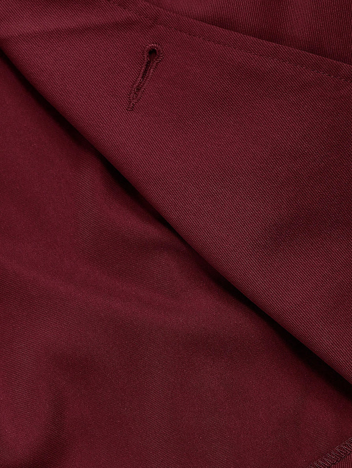 Costum SHEIN, vișiniu