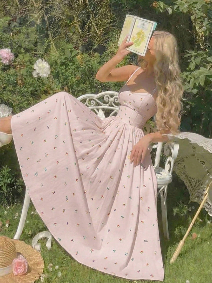 Rochie maxi SHEIN, roz