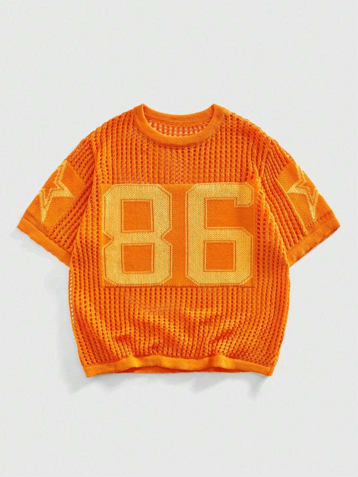 Tricou SHEIN, portocaliu