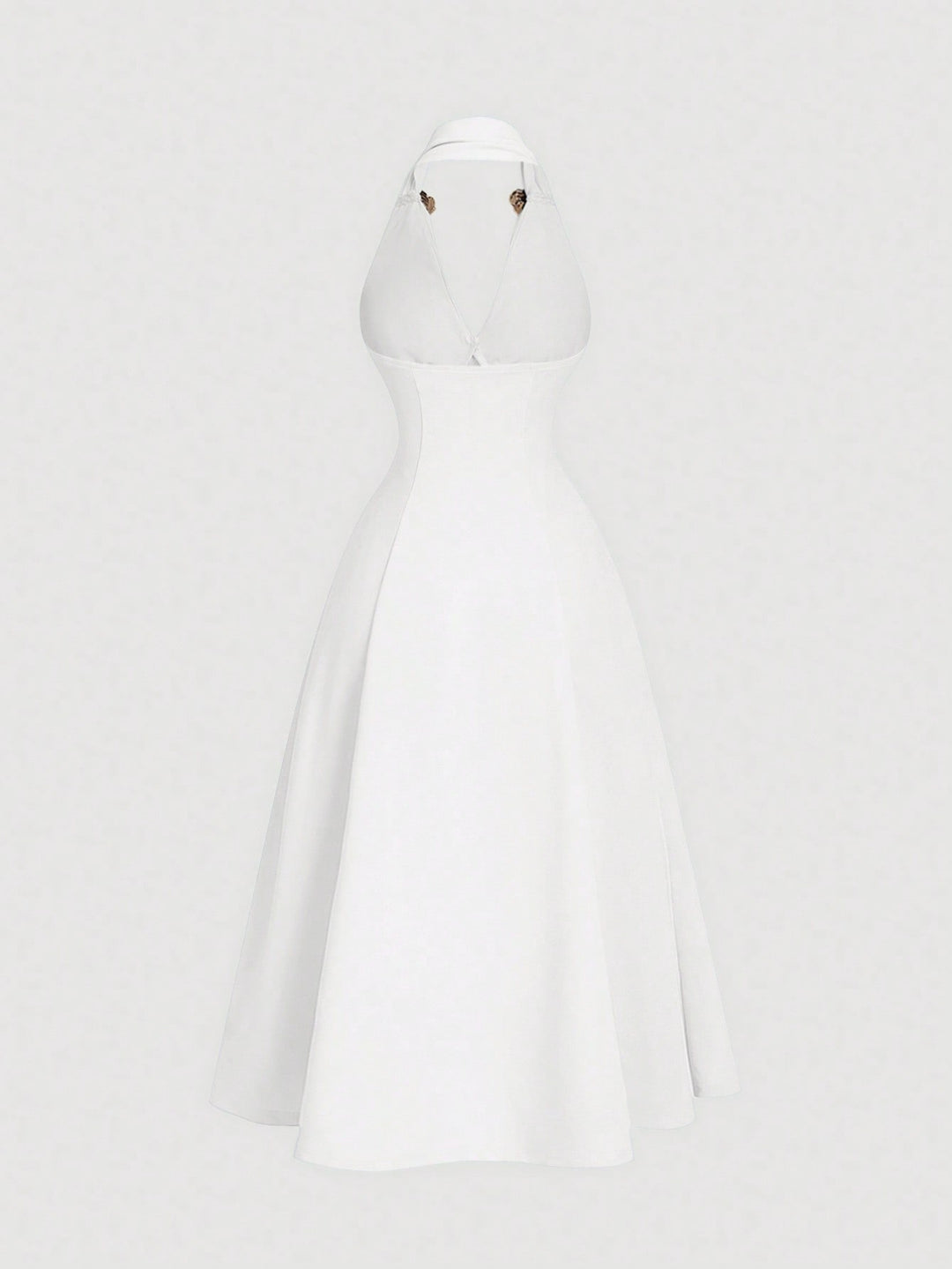 Rochie midi SHEIN, alb