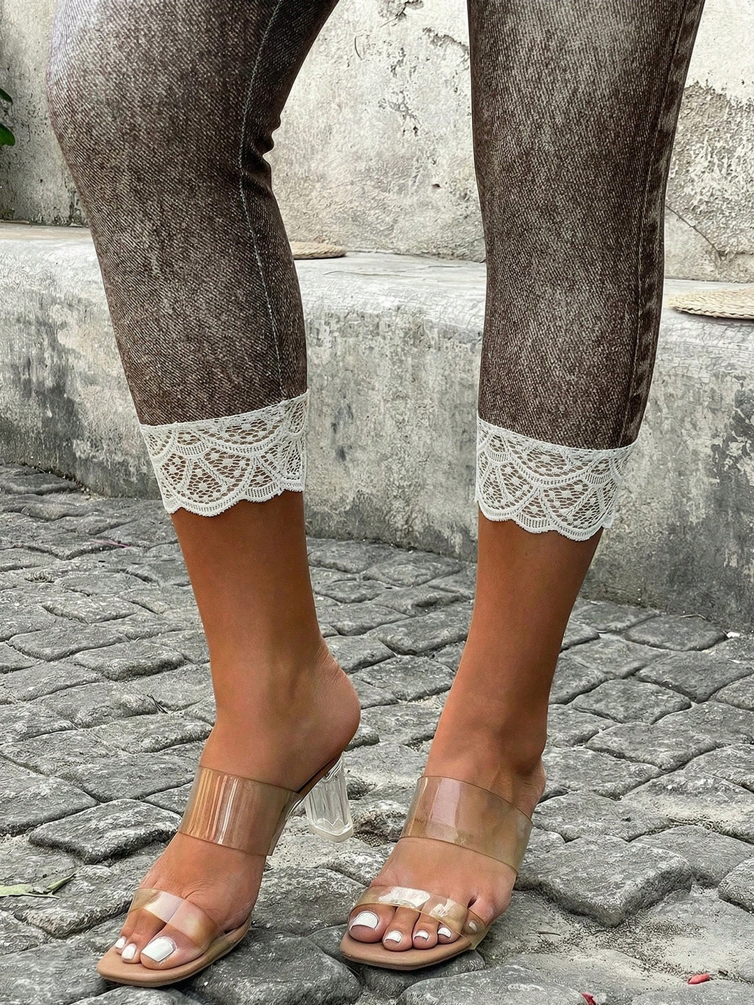 Leggings SHEIN, szürke