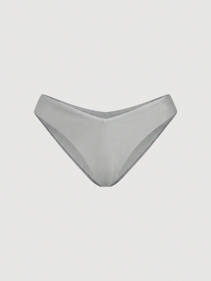 Set bikini SHEIN, argintiu