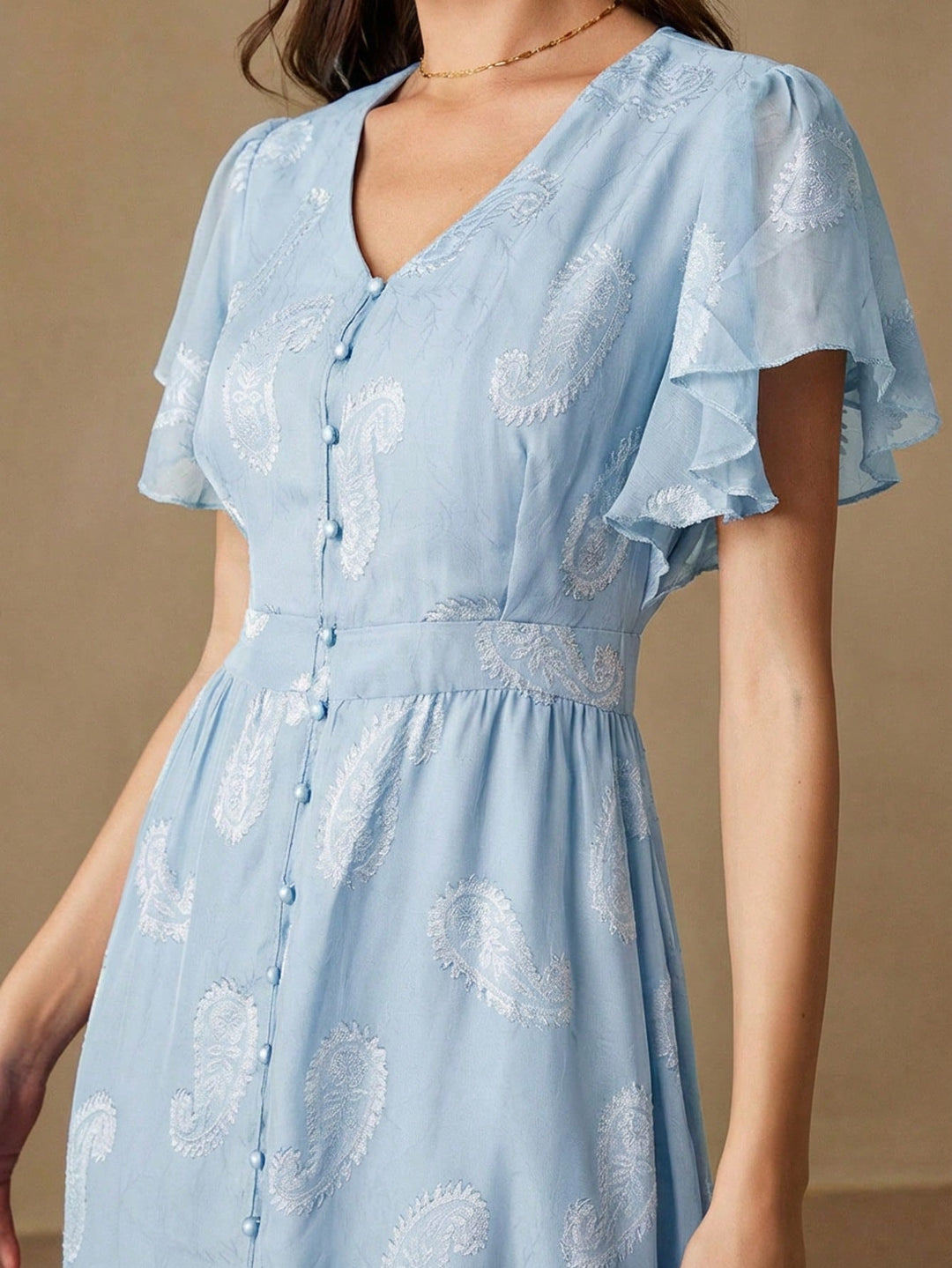 Rochie maxi SHEIN, albastru