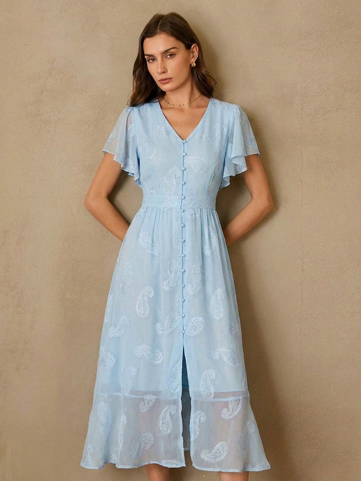 Rochie maxi SHEIN, albastru