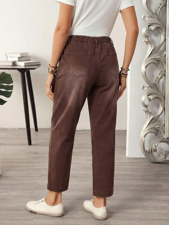 Jeans SHEIN, maro