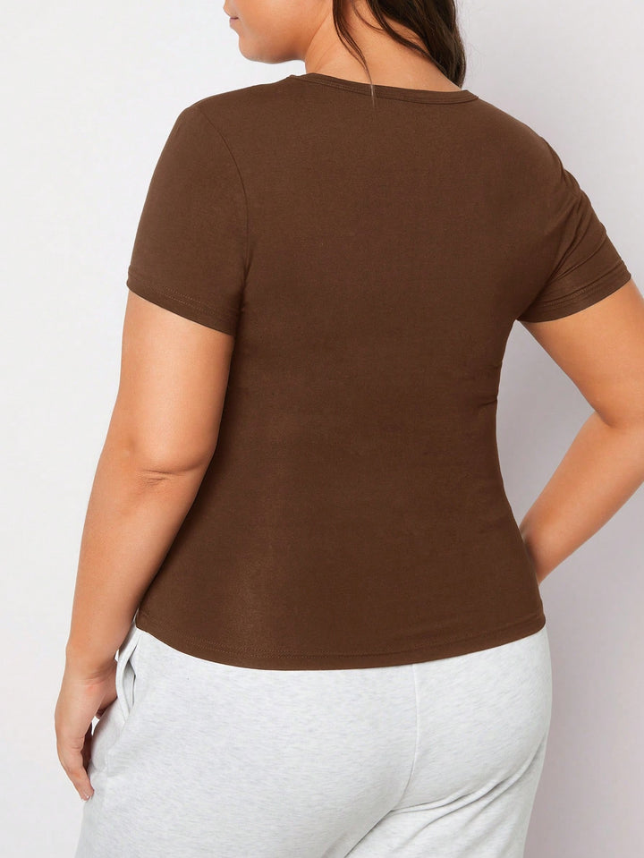 Tricou SHEIN, maro