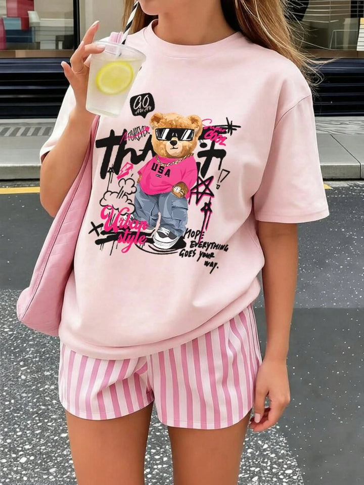 Tricou SHEIN, roz