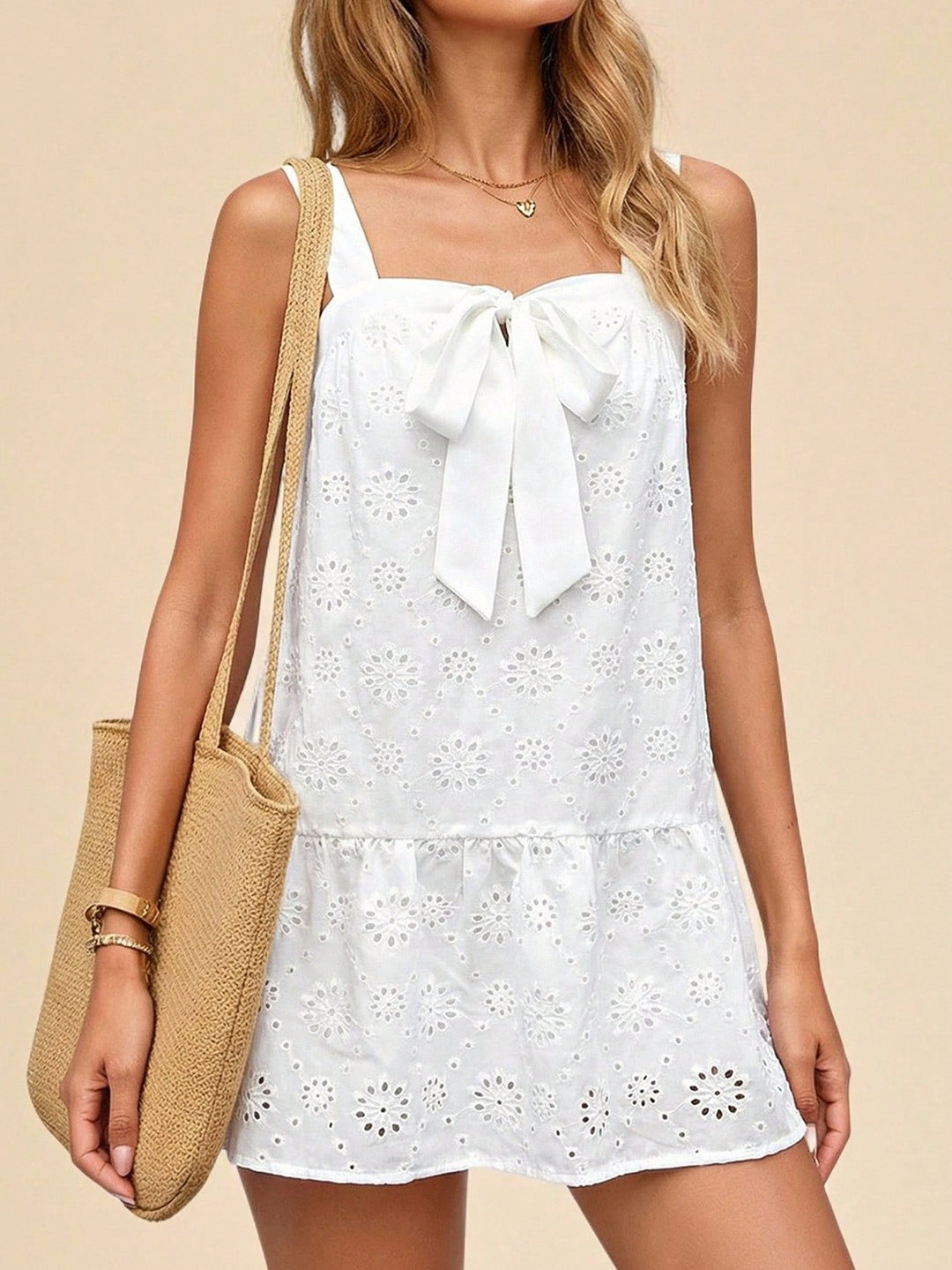 Rochie scurtă SHEIN, alb