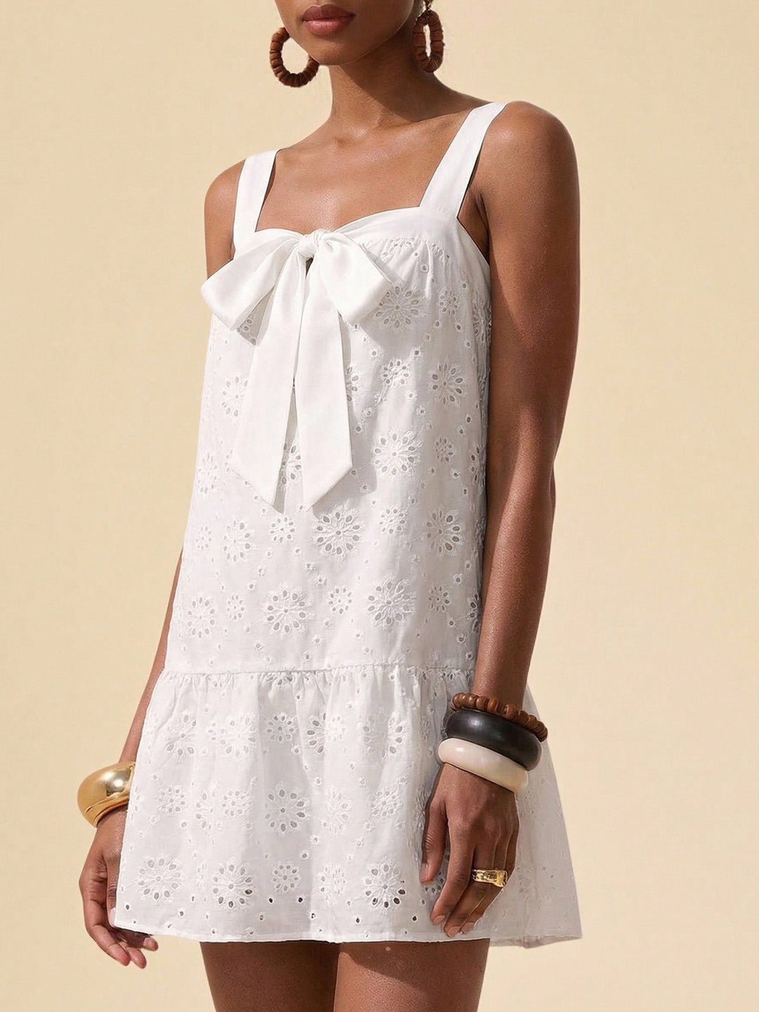 Rochie scurtă SHEIN, alb