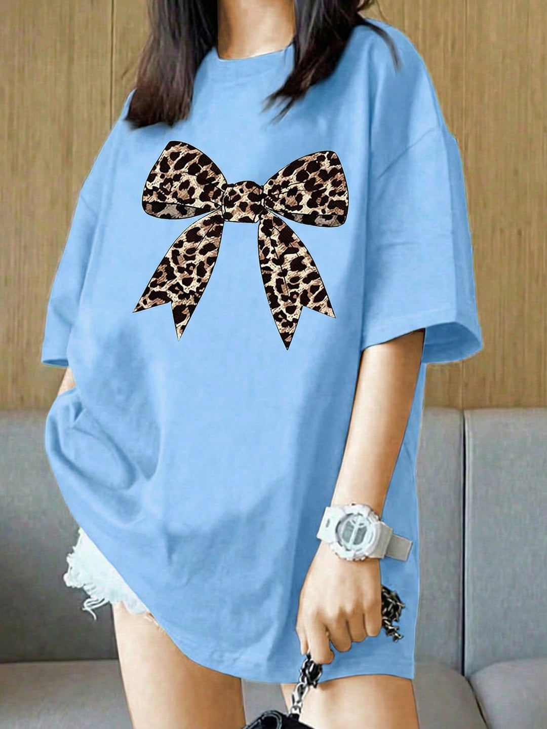 Tricou SHEIN, albastru