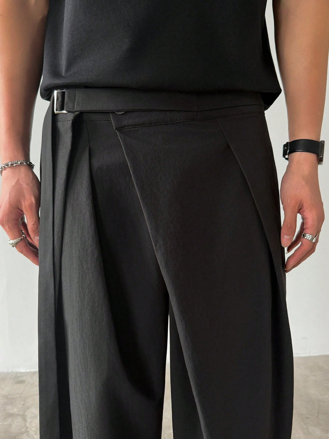 Pantalon SHEIN, negru