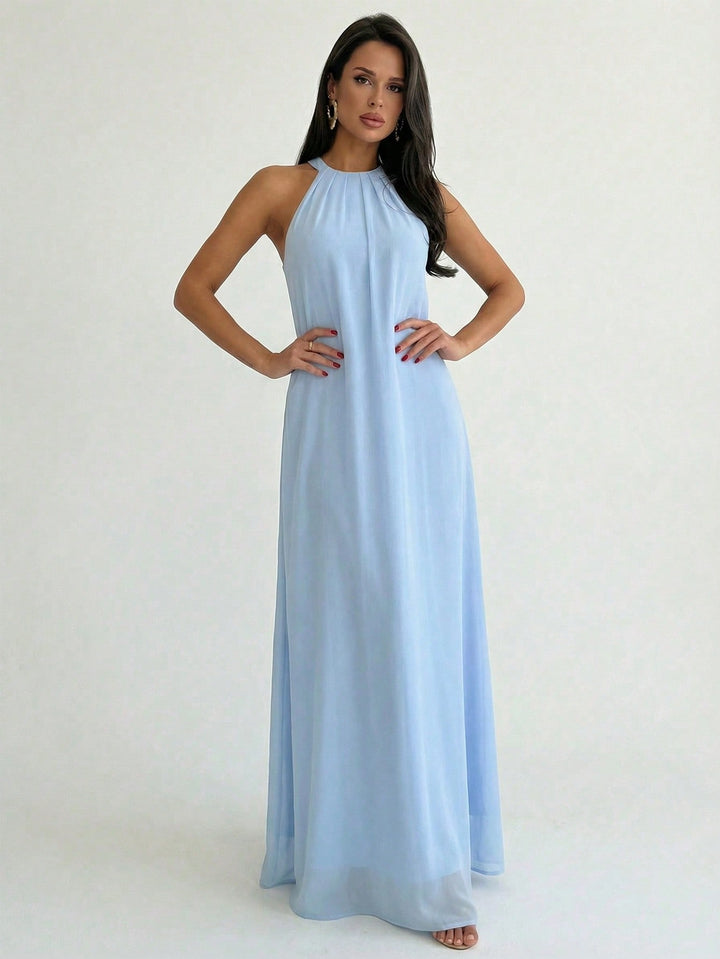 Rochie maxi SHEIN, albastru