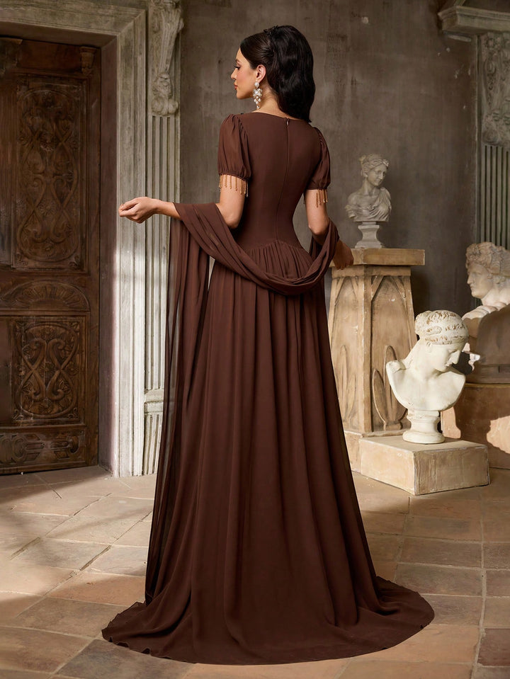 Rochie SHEIN, maro