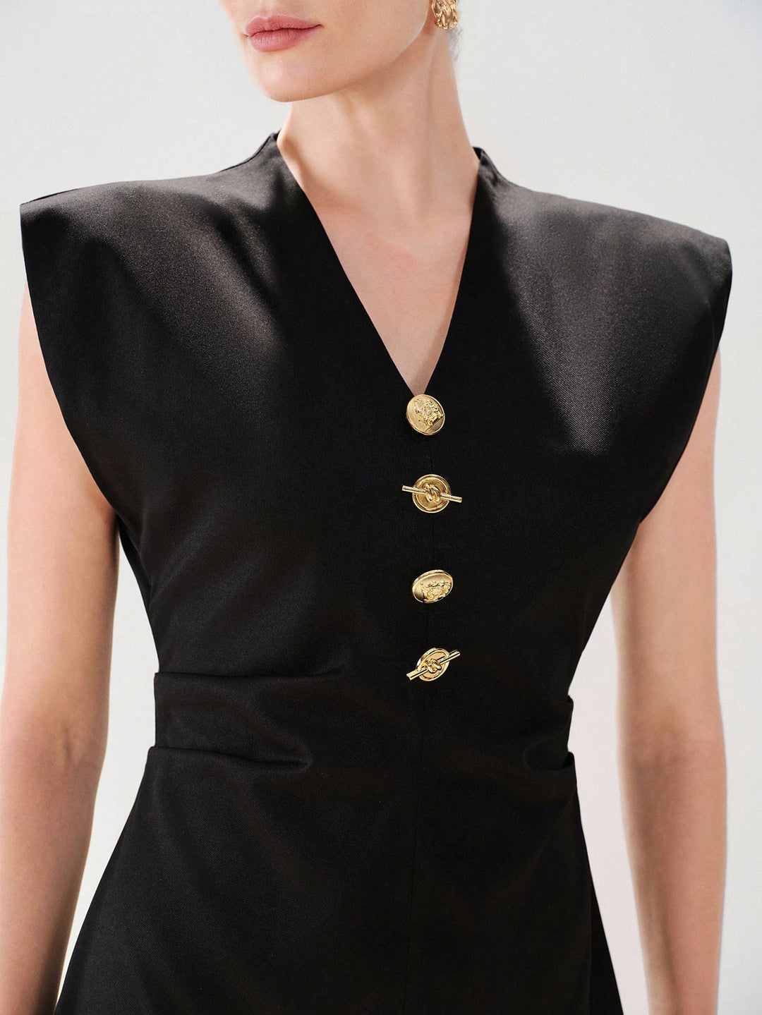 Rochie midi SHEIN, negru