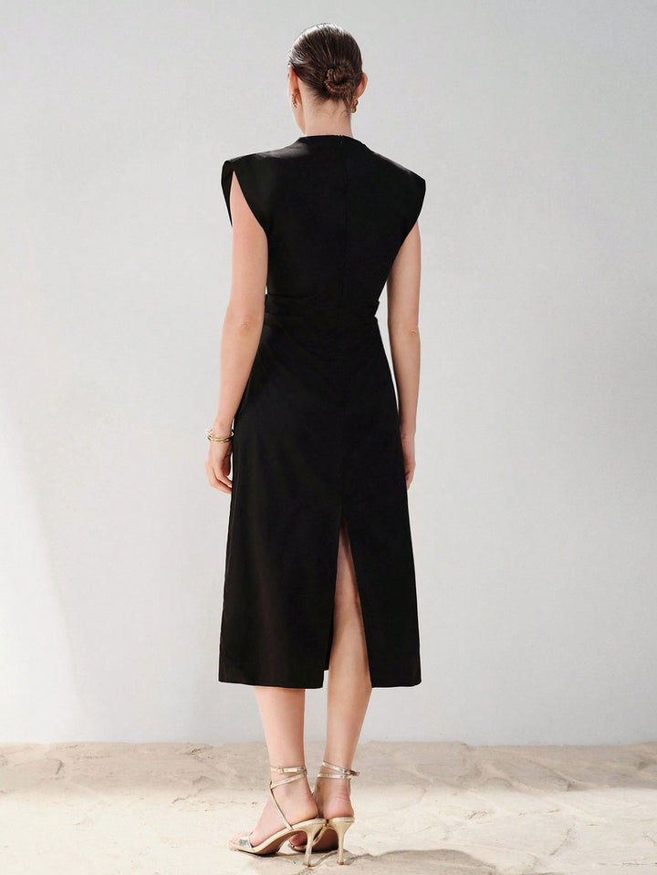 Rochie midi SHEIN, negru