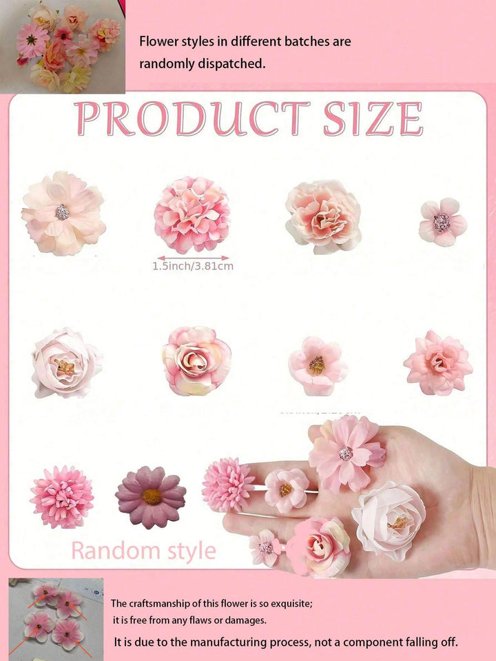 Floari artificiale SHEIN, roz