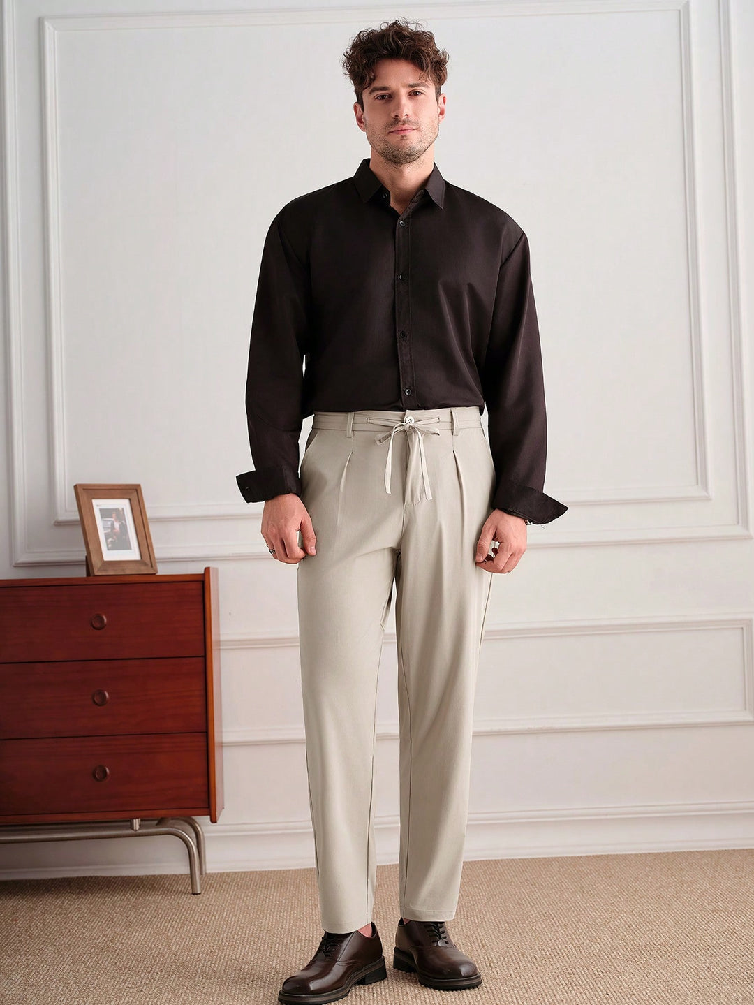 Pantaloni SHEIN, bej