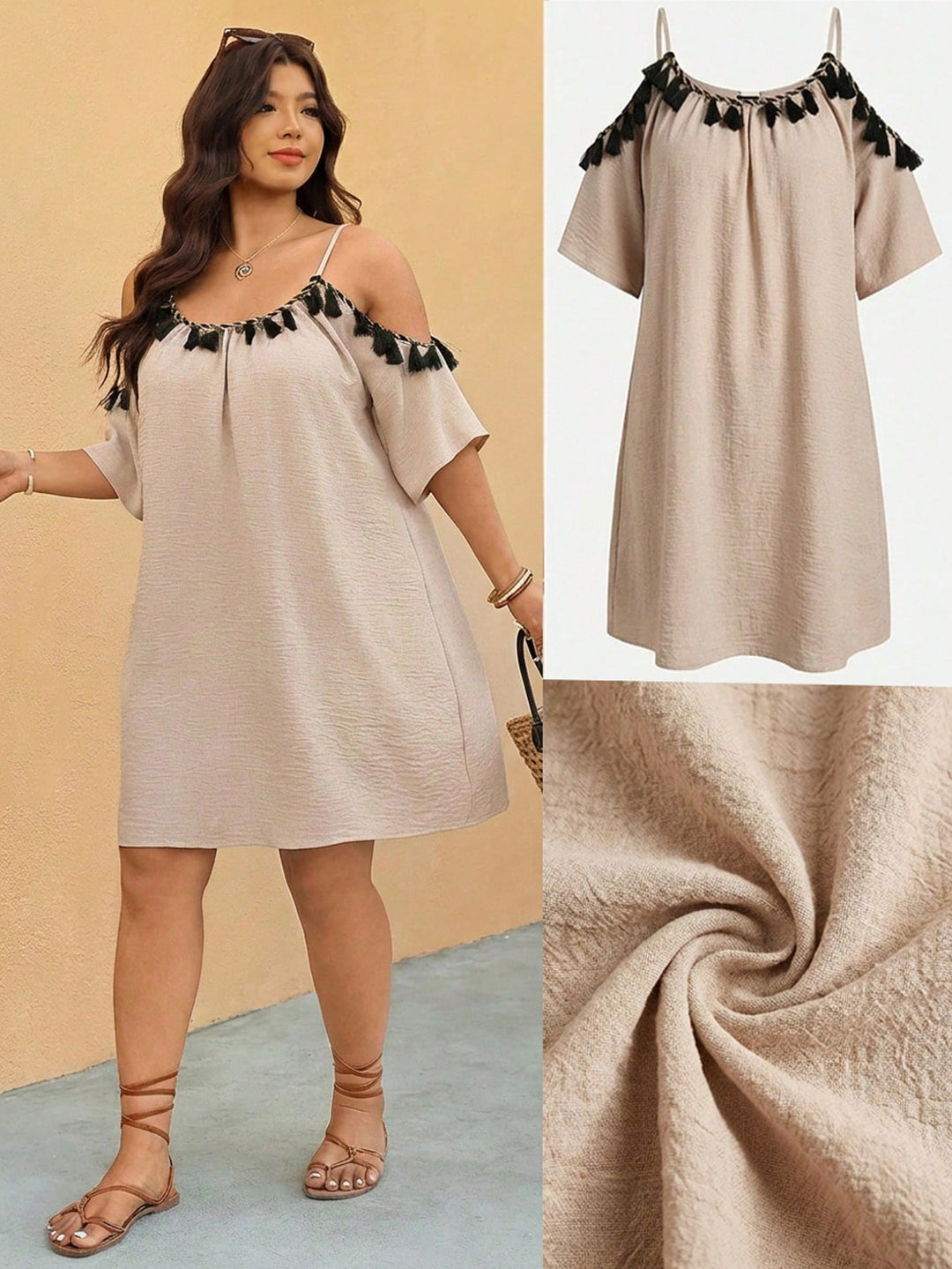 Rochie SHEIN, bej