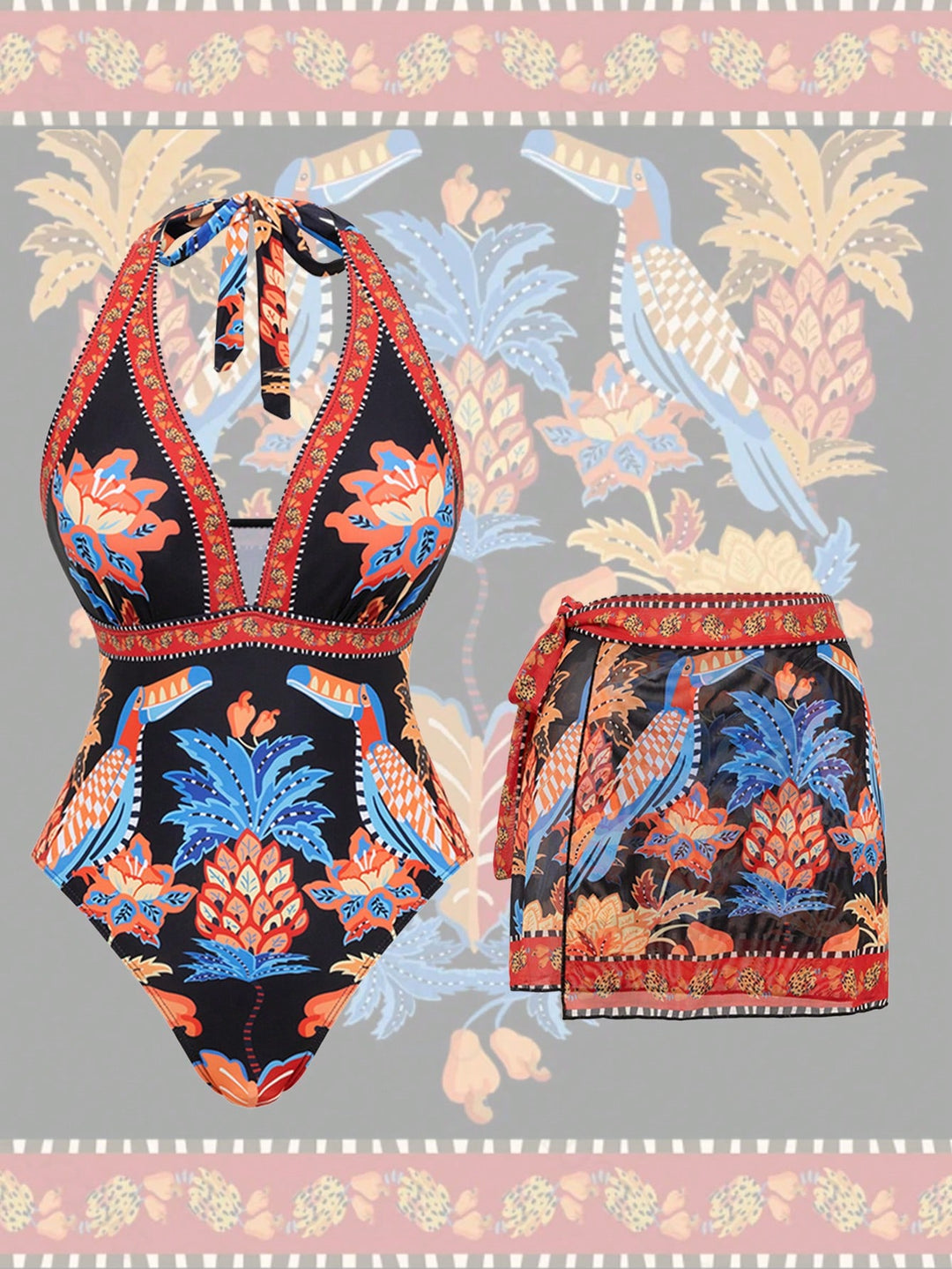 Salopetă SHEIN, mix culori