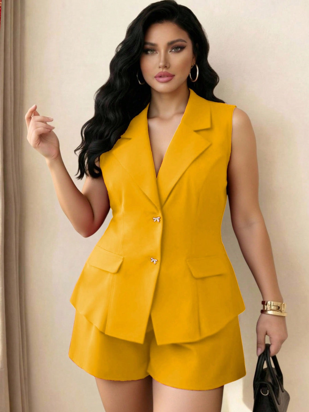 Costum SHEIN, galben