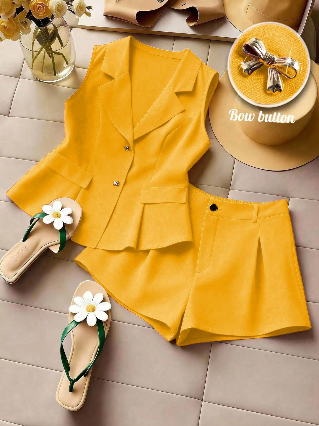 Costum SHEIN, galben