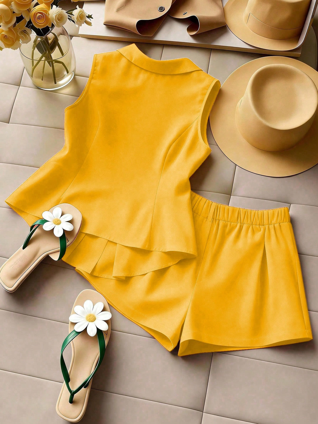 Costum SHEIN, galben