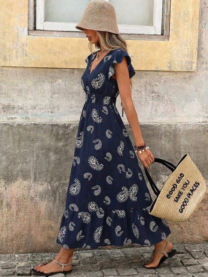 Rochie maxi SHEIN, albastru