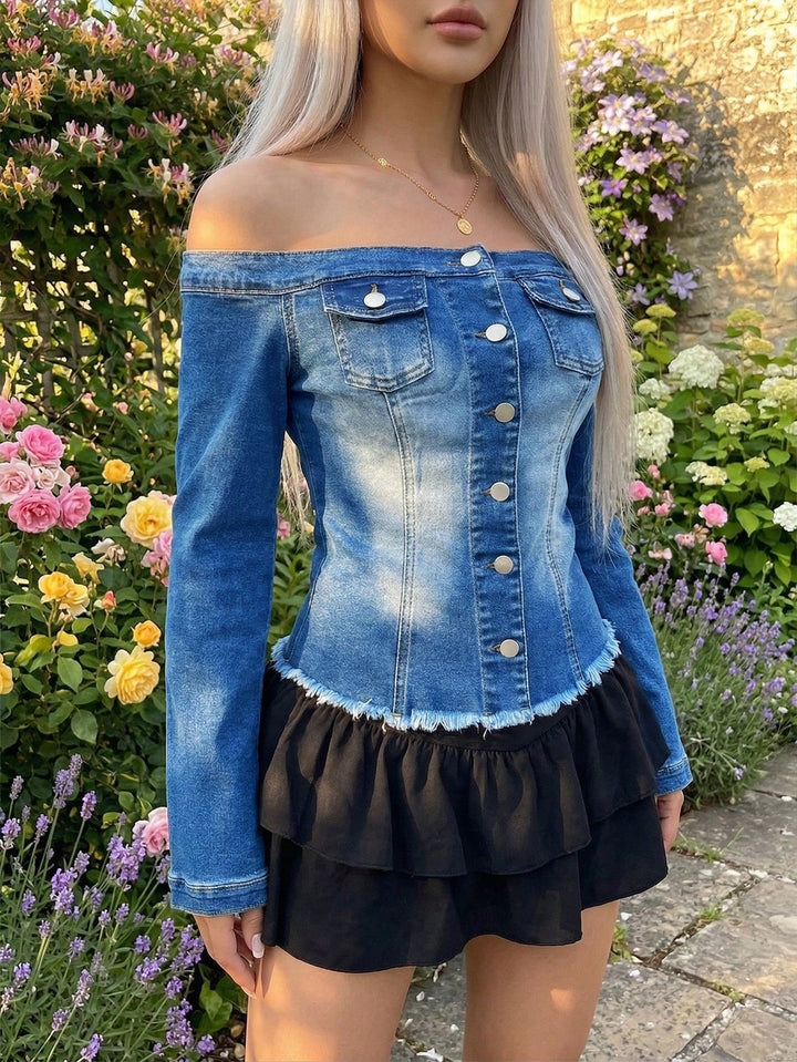 Top SHEIN, albastru