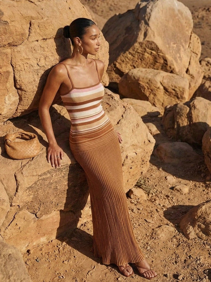 Rochie maxi SHEIN, mix culori