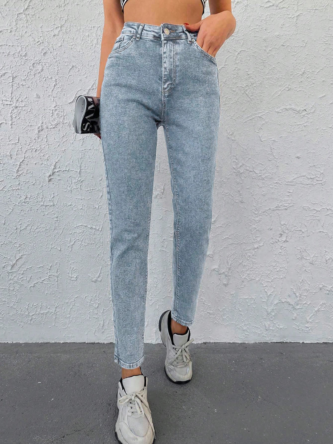 Jeans SHEIN, albastru