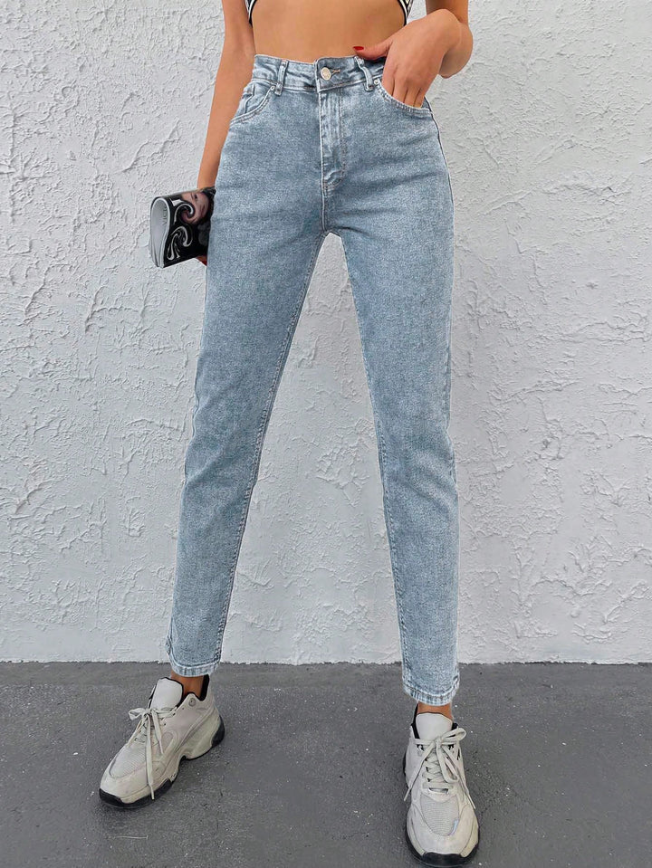 Jeans SHEIN, albastru