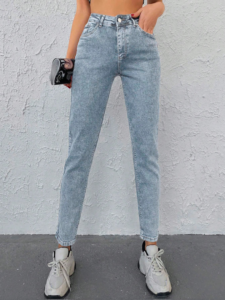 Jeans SHEIN, albastru
