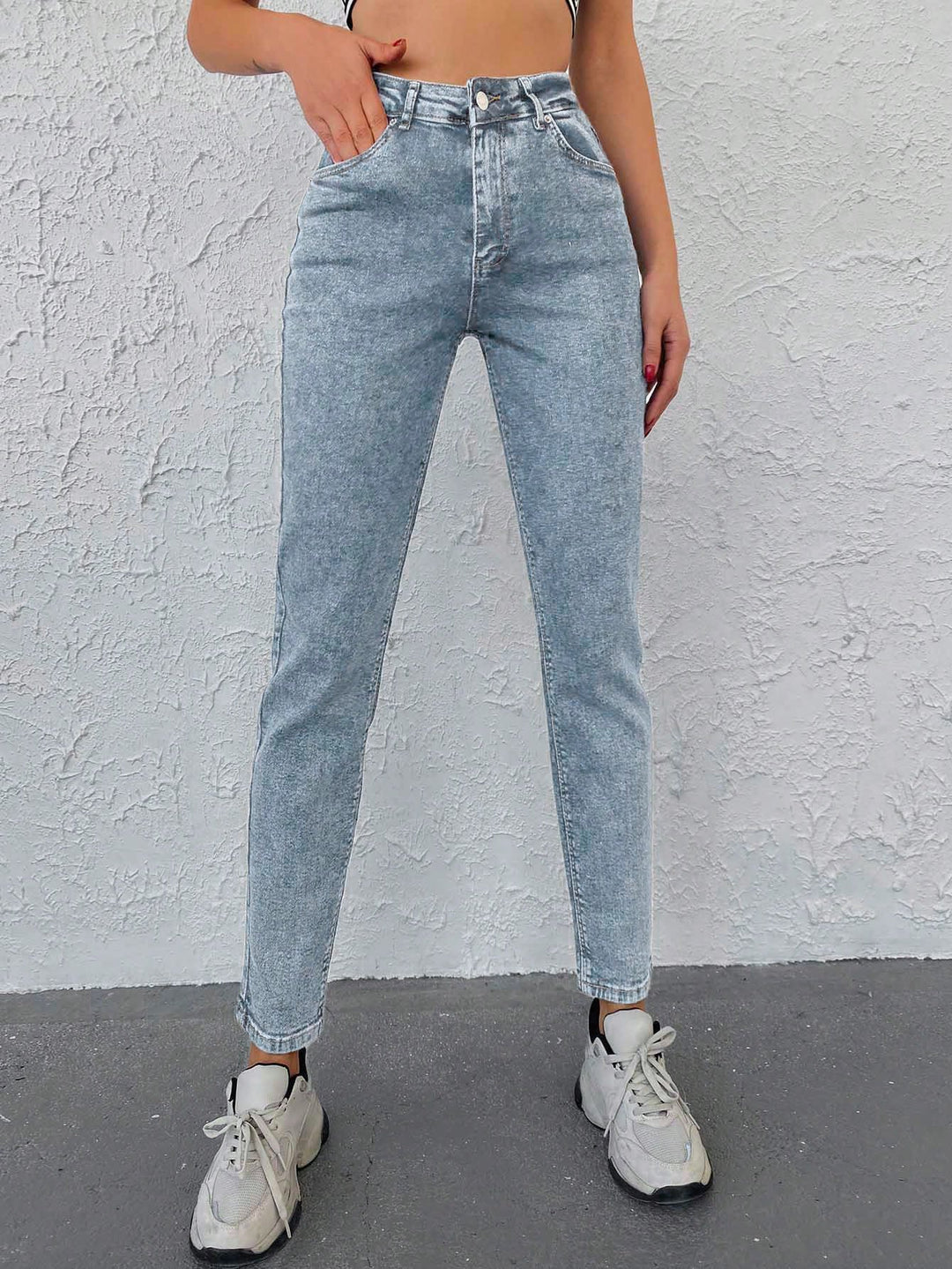 Jeans SHEIN, albastru