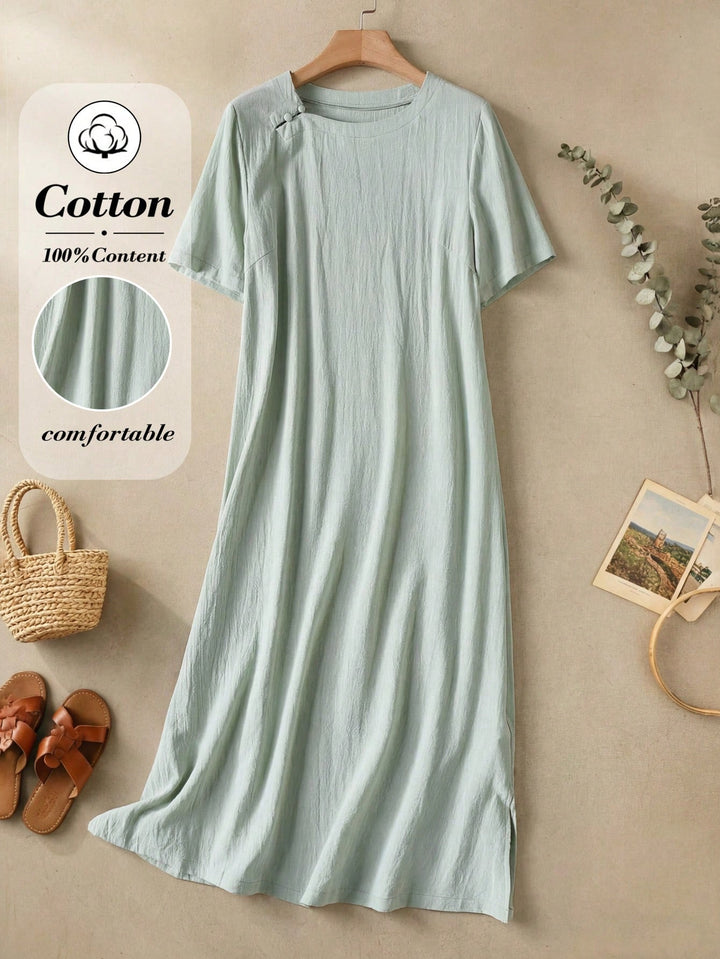 Rochie midi SHEIN, verde