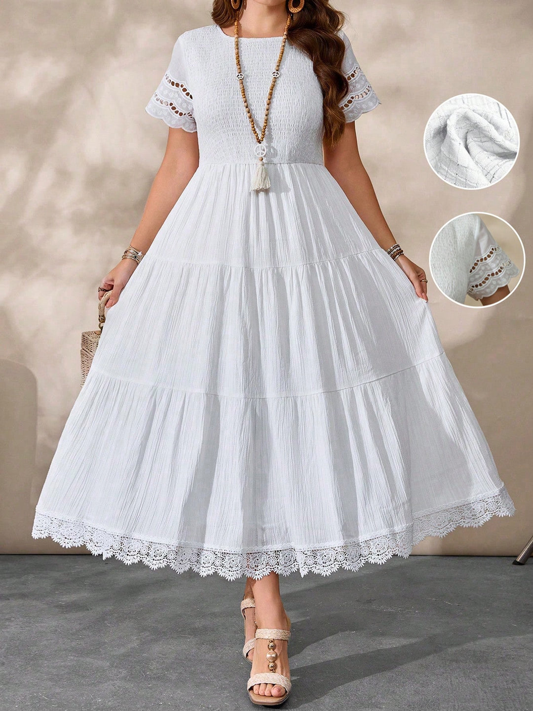 Rochie SHEIN, alb